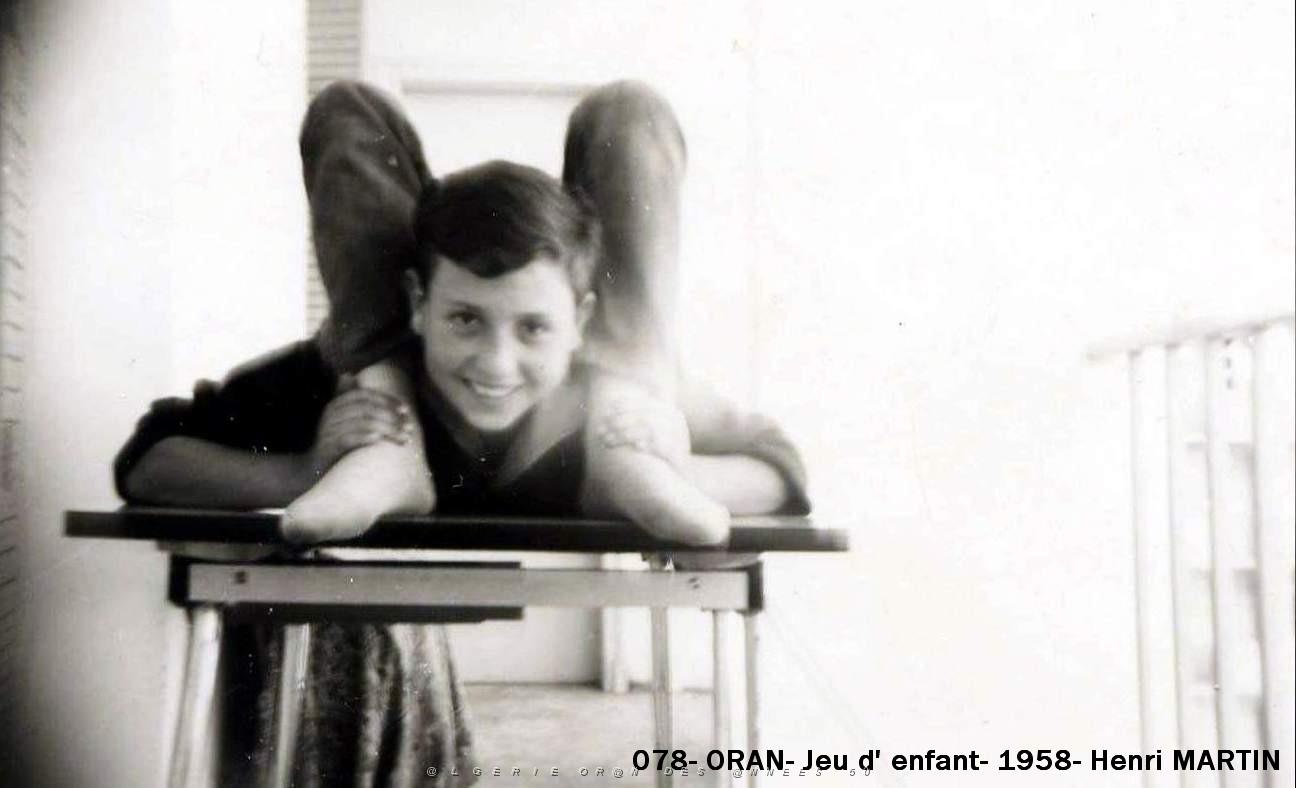 078- Oran- Jeu d'enfant- 1958- Henri Martin.JPG